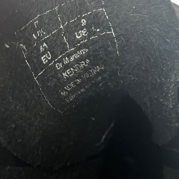 Dr. Martens Black Lace Up Boots - Picture 10 of 12